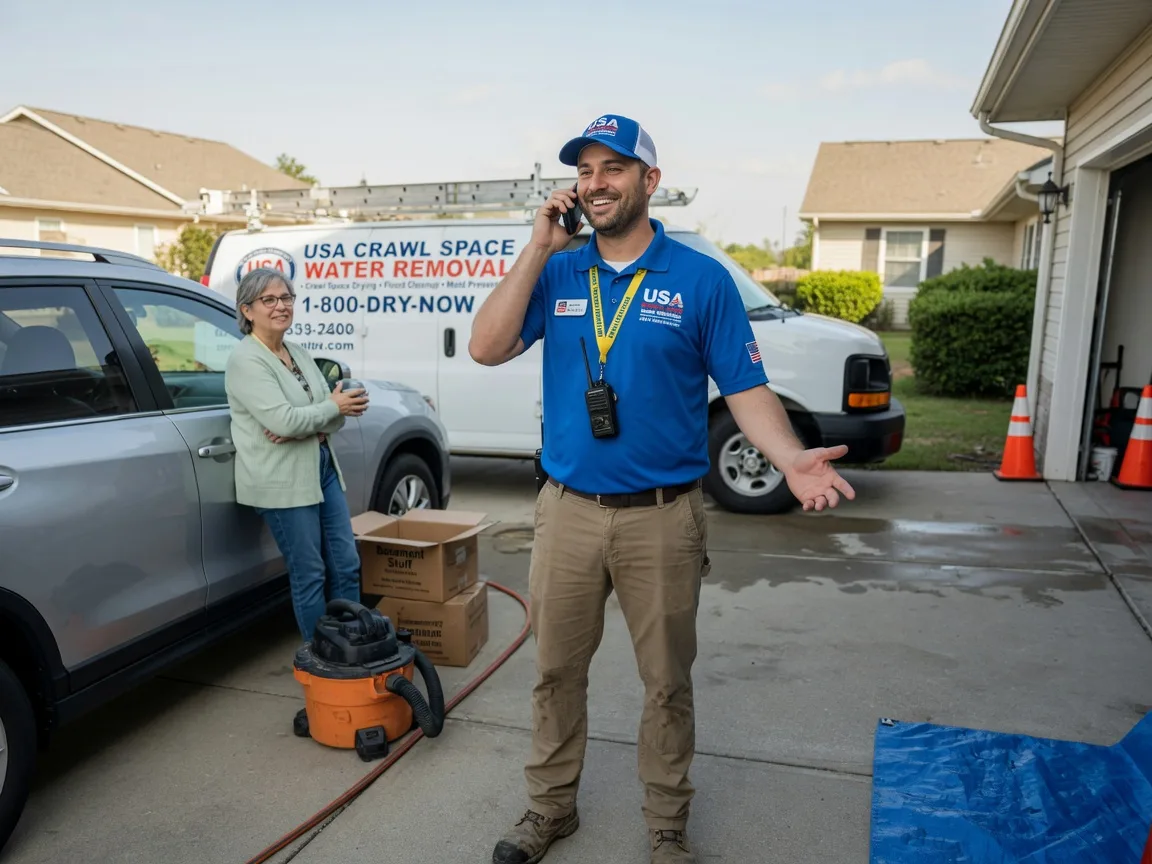 Crawl Space Water Removal Coleridge, NE FAQs